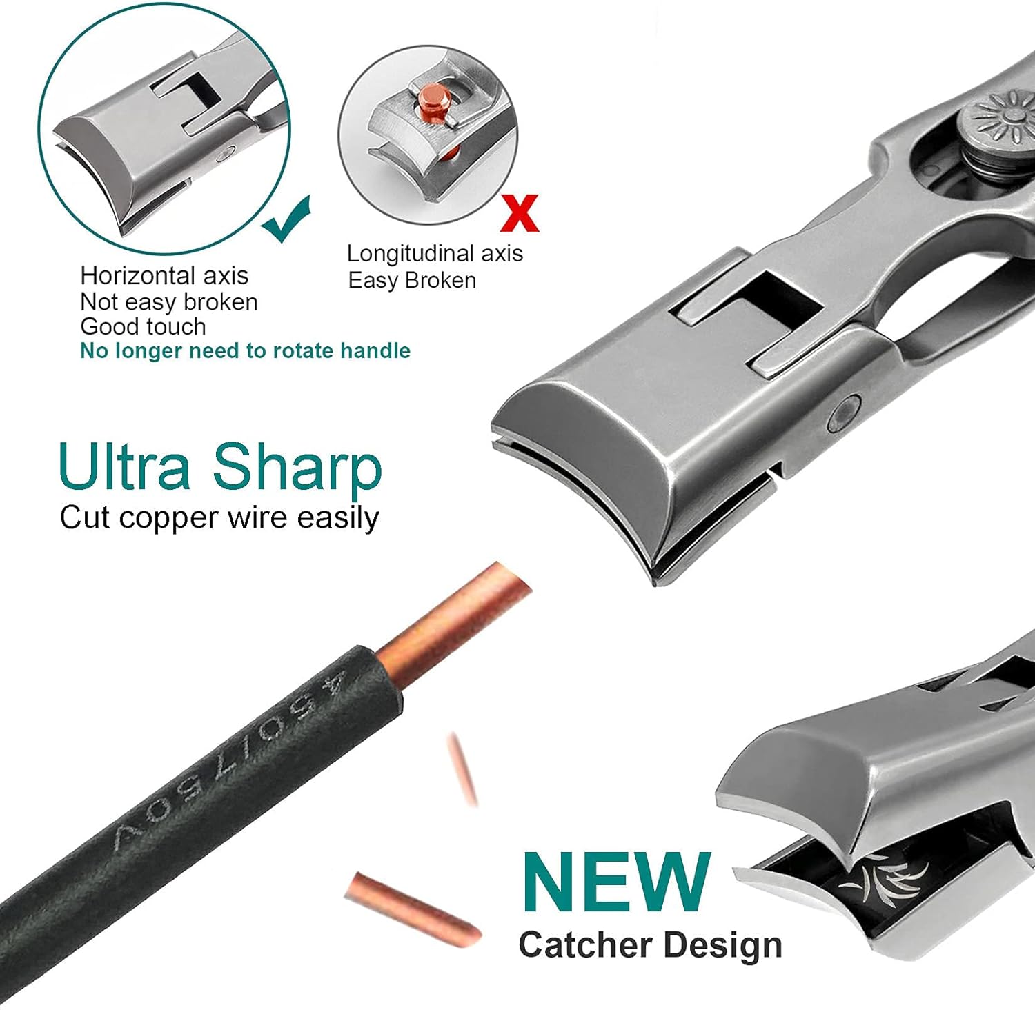 Black History Month 50% Off Ultra Sharp Nail Clippers